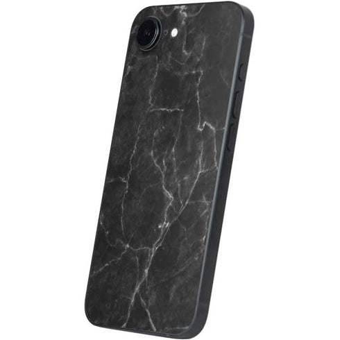 Black Marble iPhone 16e Skin