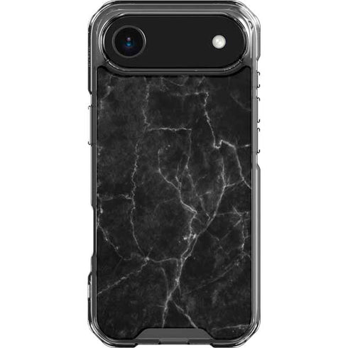 Black Marble iPhone 17 Air Clear Case