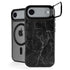 Black Marble iPhone 17 Air Kickstand Case