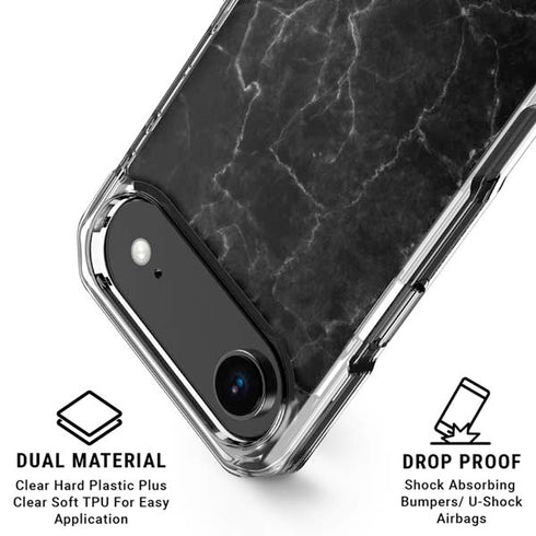 Black Marble iPhone 17 Air MagSafe Case