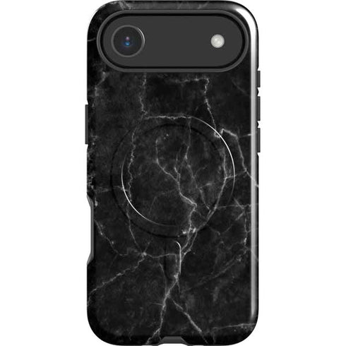 Black Marble iPhone 17 Air Magsafe Impact Case