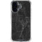 Black Marble iPhone 17 Clear Case
