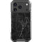 Black Marble iPhone 17 Pro Clear Case