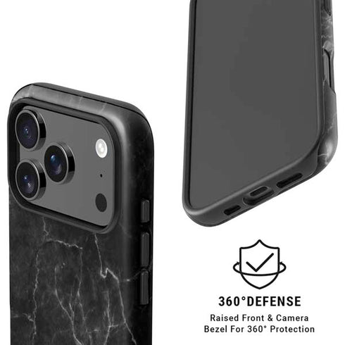 Black Marble iPhone 17 Pro Magsafe Impact Case
