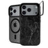 Black Marble iPhone 17 Pro Max Kickstand Case