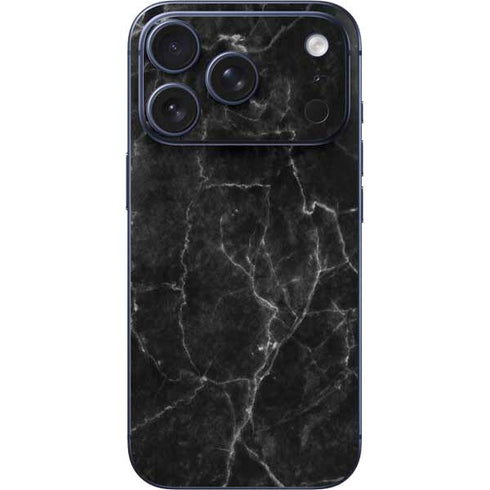 Black Marble iPhone 17 Pro Max Skin