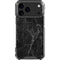 Black Marble iPhone 18 Pro Max Clear Case