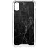 Black Marble iPhone XS Clear Case