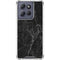 Black Marble Moto G 5G (2025) Clear Case