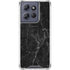 Black Marble Moto G 5G (2025) Clear Case