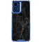 Black Marble Moto G 5G (2024) Clear Case