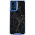 Black Marble Moto G 5G (2024) Clear Case