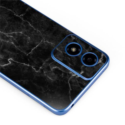 Black Marble Moto G Play 4G (2024) Skin