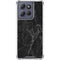 Black Marble Moto G Stylus 5G (2025) Clear Case