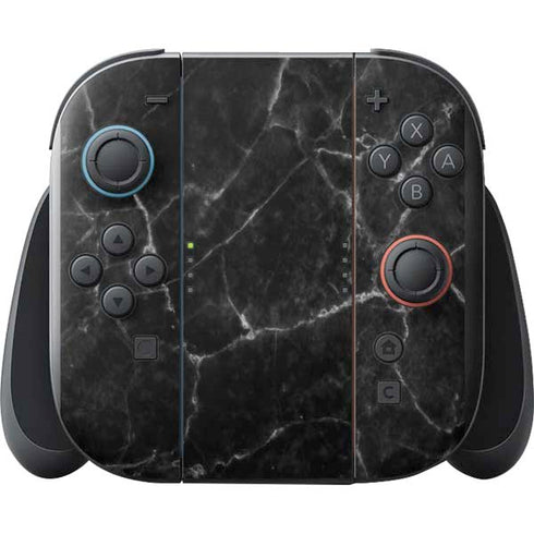 Black Marble Nintendo Switch 2 (2025) with Joy-Con Skin