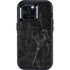 Black Marble Otterbox Defender iPhone Skin