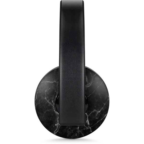 Black Marble PlayStation 4 Gold Wireless Headset Skin