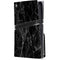 Black Marble PS5 Pro Disk Console Skin