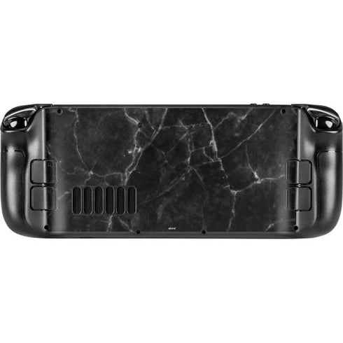 Black Marble Steam Deck Handheld Gaming Computer OLED Skin
