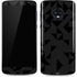 Black Geometric Moto G6 Skin