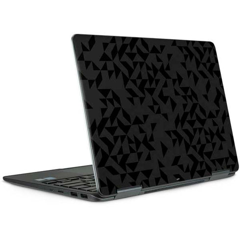 Black Geometric Notebook 9 Pro 13in (2017) Skin