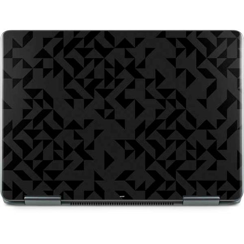 Black Geometric Notebook 9 Pro 13in (2017) Skin