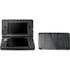 Black Painted Wood Nintendo Skins