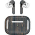 Black Painted Wood AirPods Skins