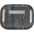 Black Painted Wood AirPods Skins