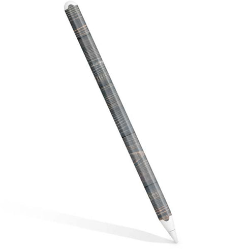 Black Painted Wood Apple Pencil (2nd Gen 2019) Skin