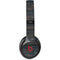 Black Painted Wood Beats Solo 3 Wireless Skin