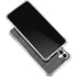 Black Painted Wood Gabb Phone 4 Clear Case