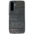 Black Painted Wood Galaxy A36 5G Clear Case