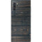Black Painted Wood Galaxy Note 10 Plus Skin