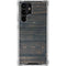 Black Painted Wood Galaxy S23 Ultra Clear Case