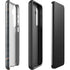 Black Painted Wood Galaxy S25 Impact Case