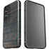 Black Painted Wood Galaxy S25 Plus Impact Case