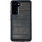 Black Painted Wood Galaxy S24 Plus Waterproof Case