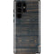 Black Painted Wood Galaxy S25 Ultra Impact Case