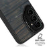 Black Painted Wood Galaxy S25 Ultra Kickstand Case