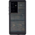 Black Painted Wood Galaxy S24 Ultra Waterproof Case