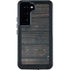 Black Painted Wood Galaxy S24 Waterproof Case