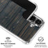 Black Painted Wood Galaxy S26 Clear Case