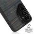 Black Painted Wood Galaxy S26 Kickstand Case