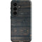 Black Painted Wood Galaxy S26 Plus Impact Case