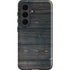 Black Painted Wood Galaxy S26 Plus Impact Case