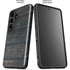 Black Painted Wood Galaxy S26 Plus Impact Case