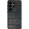 Black Painted Wood Galaxy S26 Ultra Impact Case