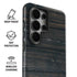 Black Painted Wood Galaxy S26 Ultra Impact Case