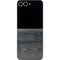 Black Painted Wood Galaxy Z Flip6 Skin